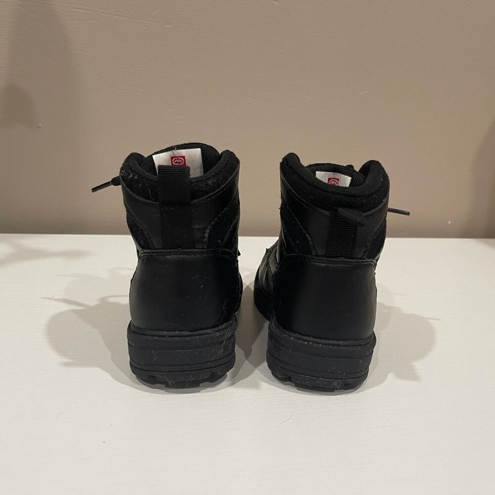 UNLTD Toddler Black Boots Size 8 West-01T - Picture 4 of 9
